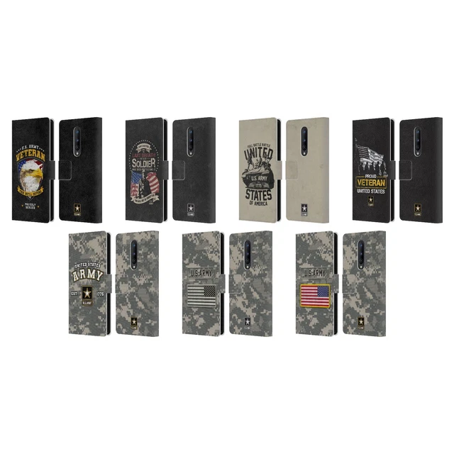 Official U.s. Army® Pride And Honor Leather Book Wallet Case For Oneplus Phones