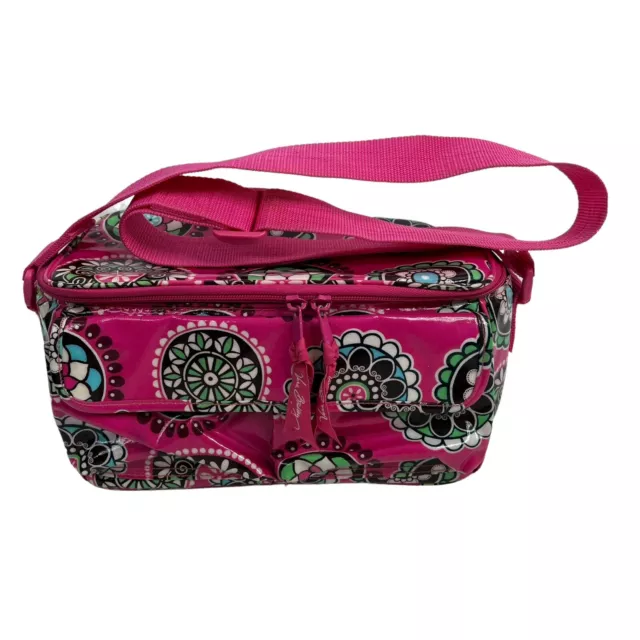 Bolso de Mano Vera Bradley Rosa Cupcakes Aislado Enfriador Caja de Almuerzo Retirado Talla Única