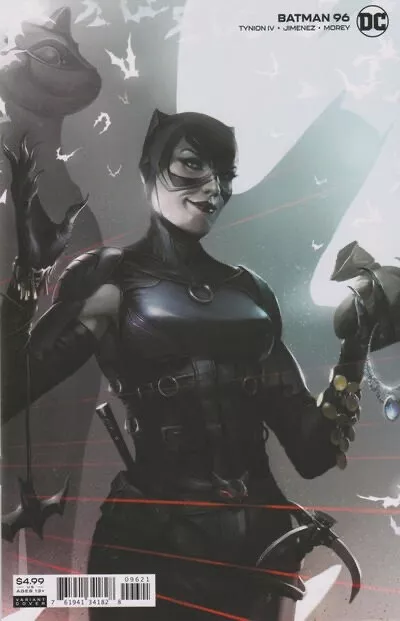 BATMAN (Vol. 3) #96 VF, Catwoman Variant c, DC Comics 2020 Stock Image