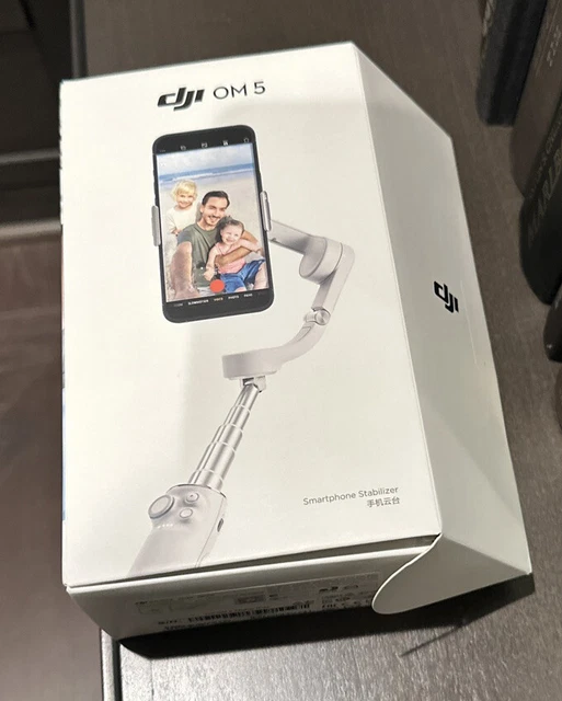 Smartphone DJI OM 5 3 Ejes Estabilizador de cardán Atenas Gris Osmo Móvil Nuevo