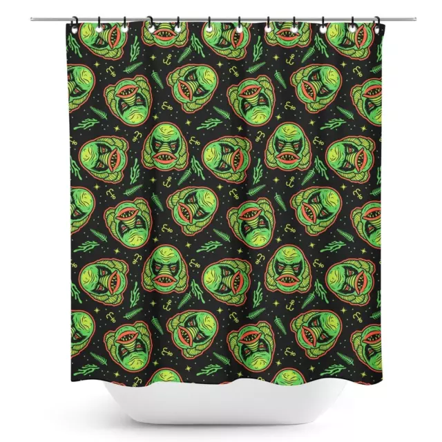 Sourpuss Creature Shower Curtain