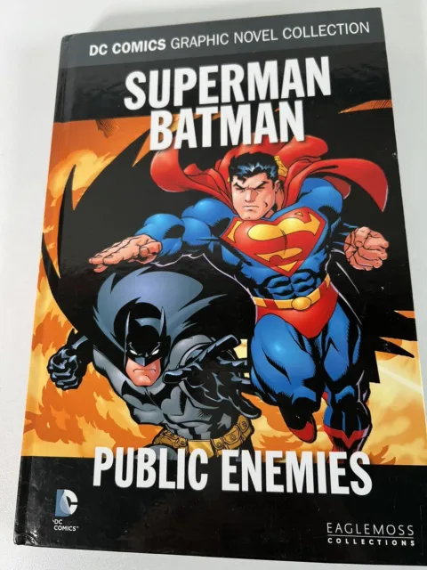 Dc Comics Eaglemoss Graphic Novel Collection Superman Batman Public Enemies
