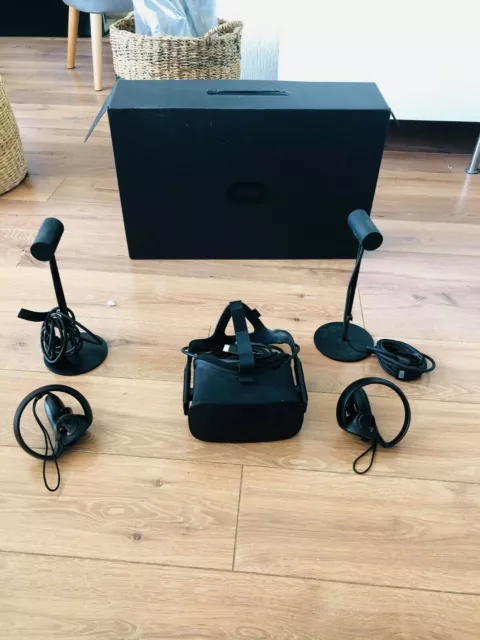 Oculus Rift VR Virtual Reality Headset In Gutem Zustand Mit Collector's Controll