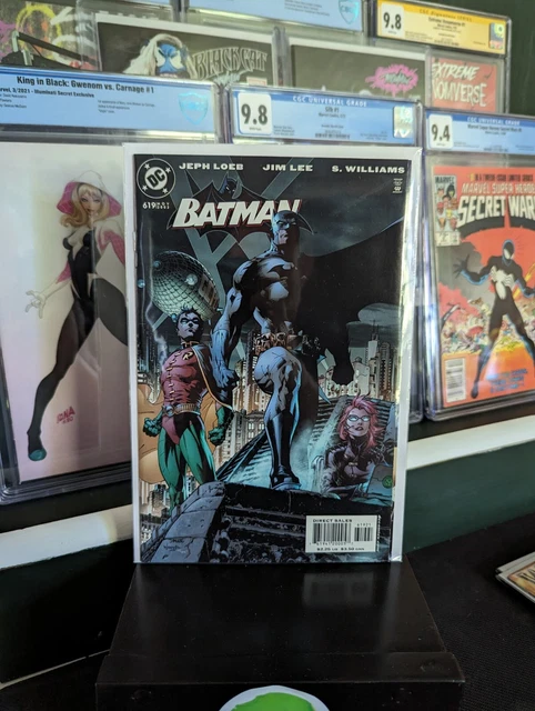 🔑Batman #619 Key 1st Appearance of Hush in Costume Jim Lee Cover (2003)