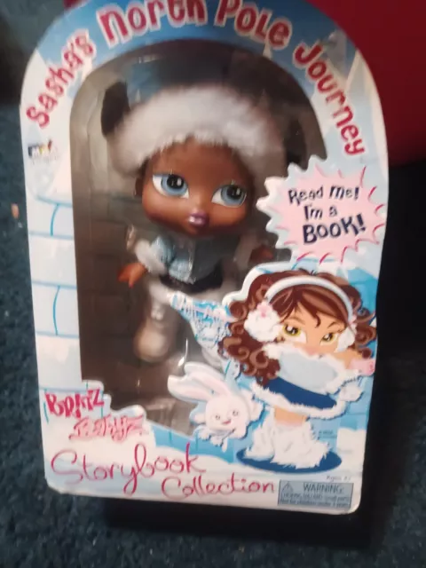 MGA Bratz Babyz: Storybook Collection - Sasha's North Pole Journey Rare