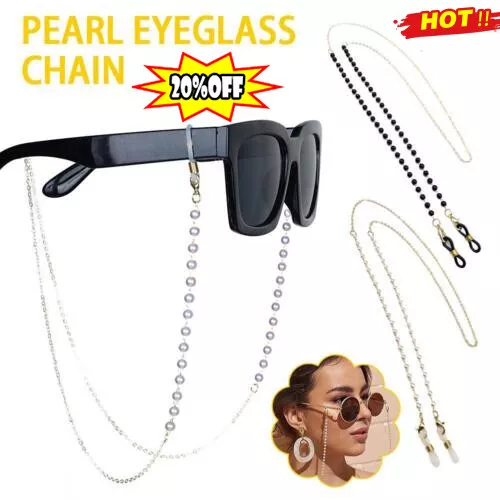 Glasses Neck Chain Lanyard Metal Sunglasses Strap Cord Spectacles Reading-Good