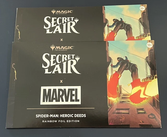 🕸️ MTG SECRET Lair Marvel's Spider-Man Heroic Deeds NON