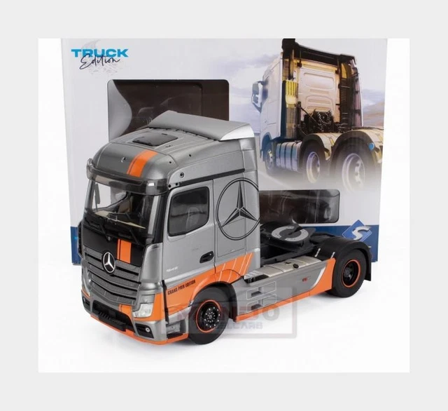 SOLIDO 1:24 – Mercedes-Benz Actros L Blanc 2023 – Camion Miniature Collection – Qualité Collector