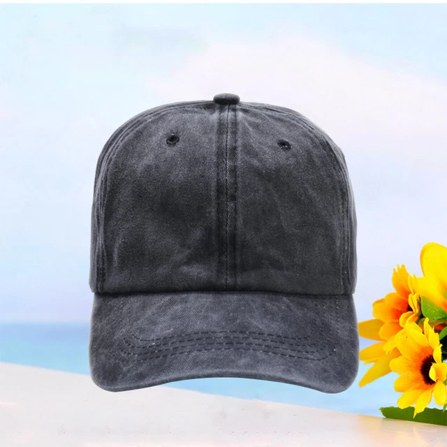 Femmes et hommes, casquettes de baseball, couleur unie, casquette de baseball