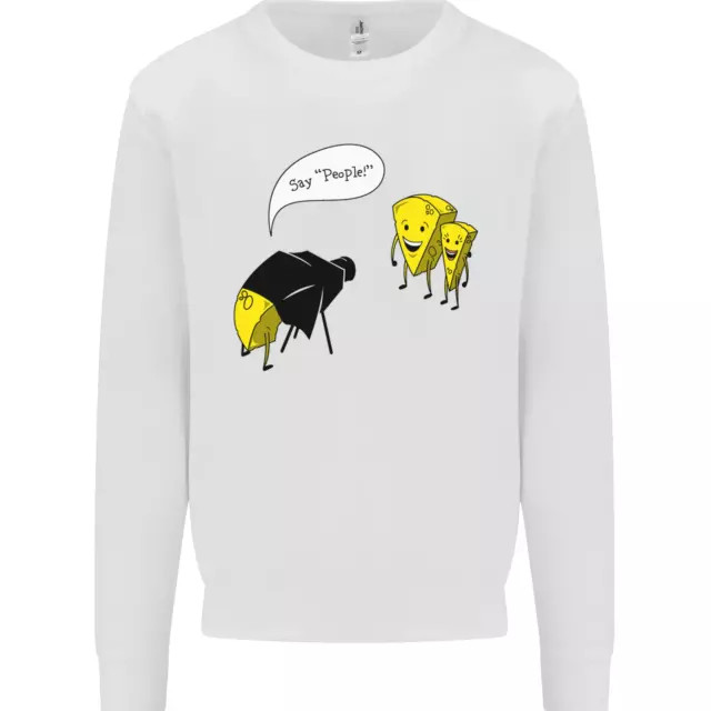 Say People Funny Photography Photographer Kids Sweatshirt Jumper