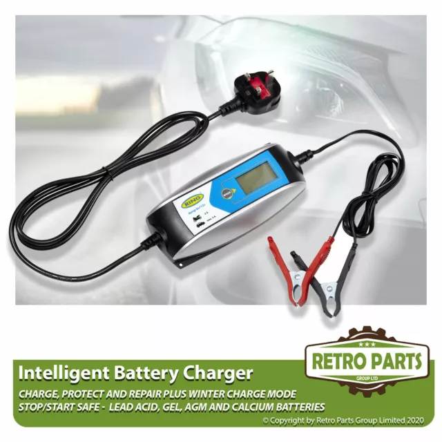 Smart Automatic Battery Charger for Mercedes Vito. Inteligent 5 Stage