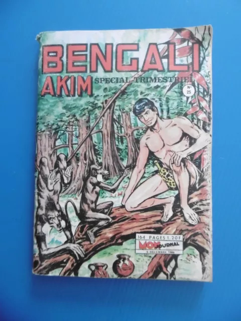 BENGALI AKIM  n°25 daté de 1966 - EDITIONS MON JOURNAL - PETIT FORMAT