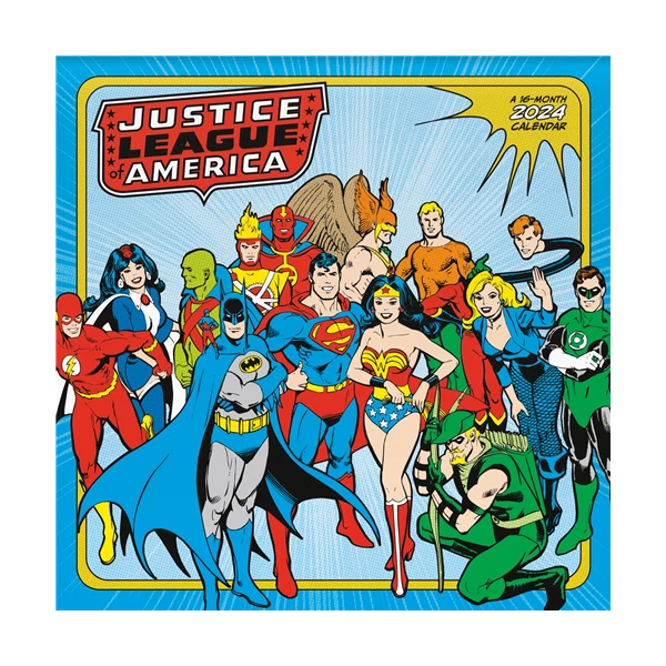 TRENDS INTERNATIONAL DC Comics The Justice League 2024 12 x 12 Wall
