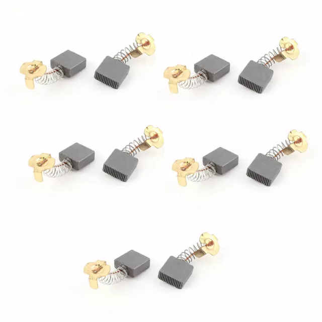 10 pcs balais charbon moteur 999044 17 x 17 x 7mm pour Hitachi Outil électrique