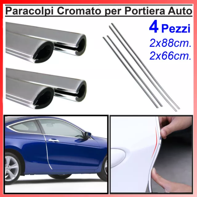 Set 6 Paracolpi Per Porte Auto | Protezione Garage E Pareti | Adesivi, 40x11.5x1.5 Cm | Antigraffio E Antiumido - Foto 7