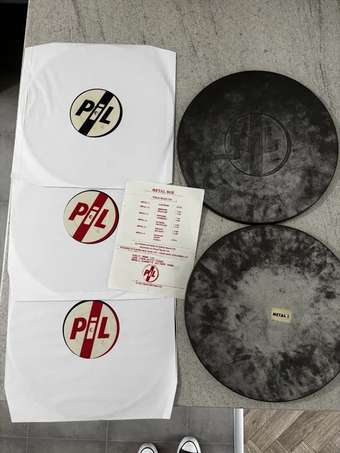 VINTAGE - PIL : Public Image Ltd : Metal Box 3x12