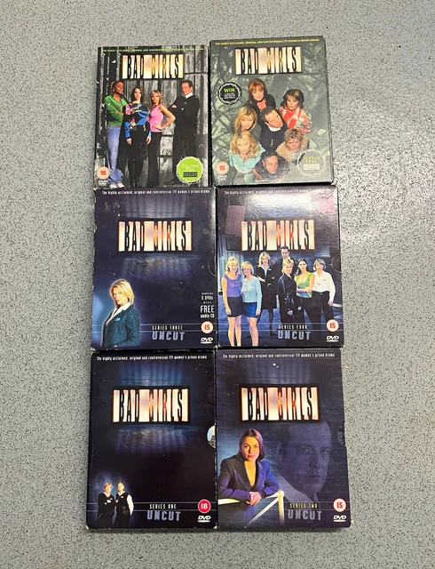 BAD GIRLS SERIES 1-6 Uncut DVD Box Set Prison Drama Region 2 (18, 2003 ...