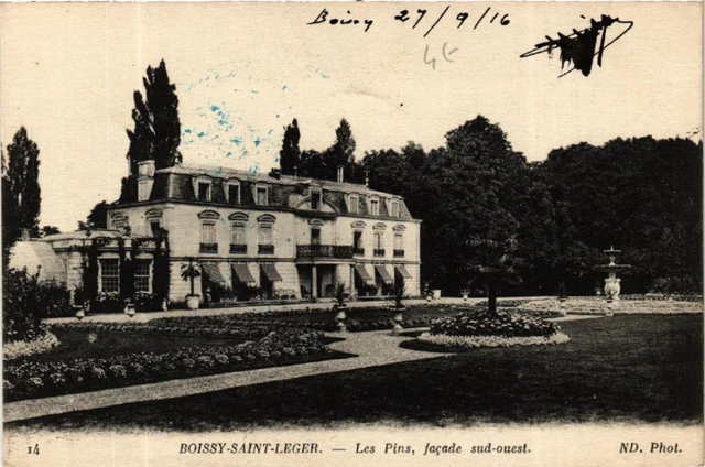 CPA BOISSY-SAINT-LEGER Les Pins southwest facade (600141)