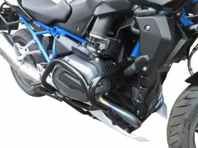 Pare carters Heed pour BMW R 1200 R / R 1200 RS (2015 - 2018) noir