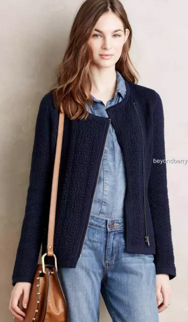 NEW Anthropologie Textured Vero Jacket by Angel Of The North  Size S