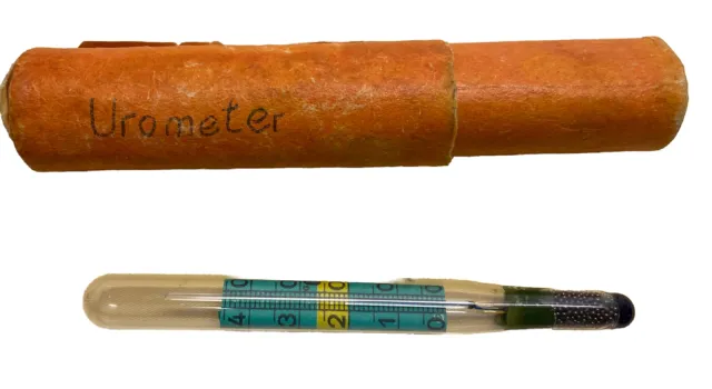 Antikes Urometer Thermometer