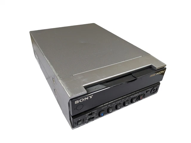 SONY PORTABLE HVR-M15E HDV DVCAM Player/Recorder Broken Plastics