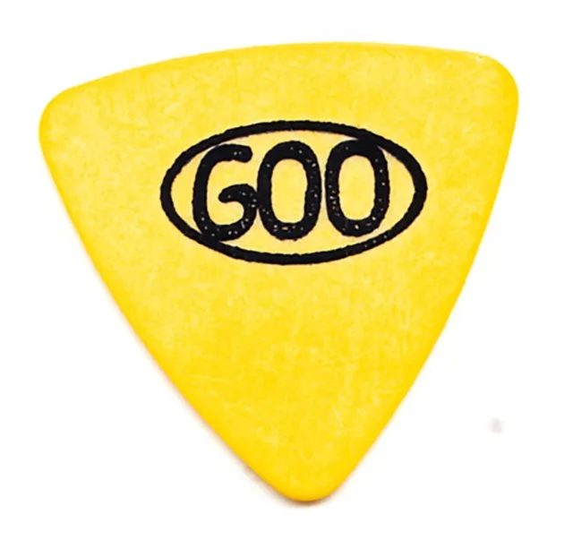 Goo Dolls Robby Takac One Face Yellow Bass Guitar Pick - 1996 Tour