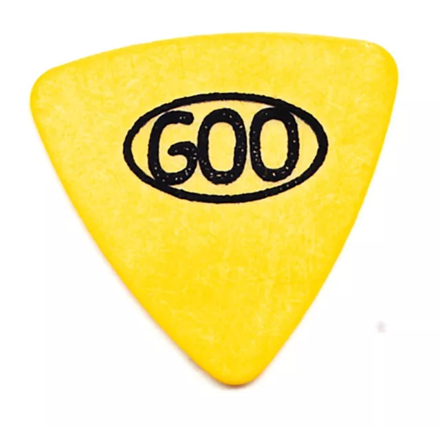 Goo Dolls Robby Takac Single-Sided Yellow Bass Guitar Pick - 1996 Tour