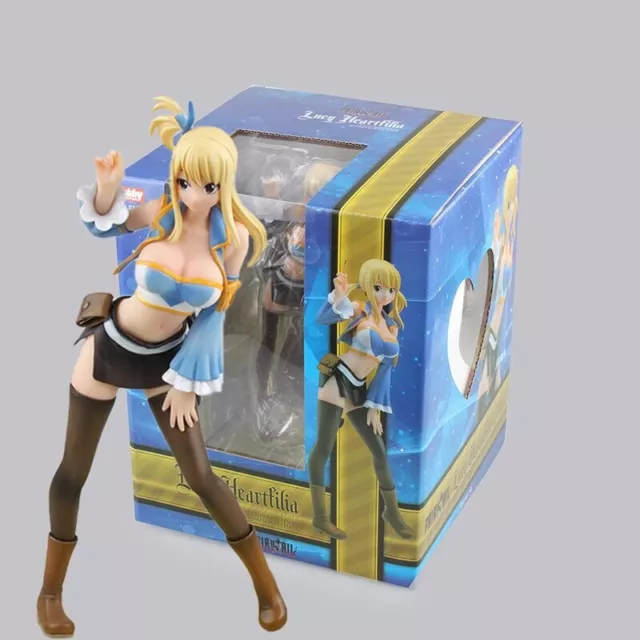 Figurine Anime Lucy Heartfilia Action Figure, Sexy Girl, Collection Jouet 21cm