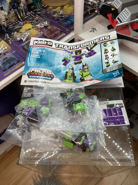 Kreo Transformers Constructicon Devastator Micro-Changers Combiners Toy Figures