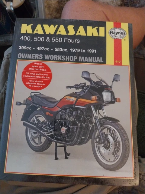KAWASAKI 400, 500 and 550 Fours 1979-91 Owners Workshop Manual (M