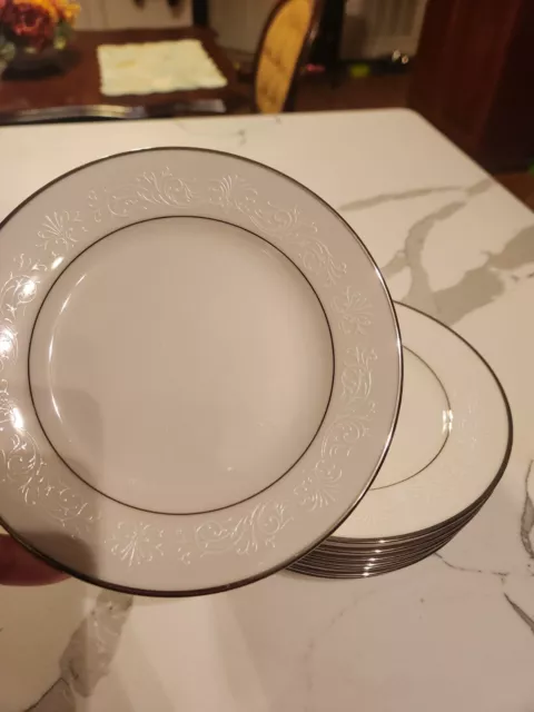 Noritake Ivory China #7550 Marseille Bread & Butter Plate 6-1/2 Inch Set of 8