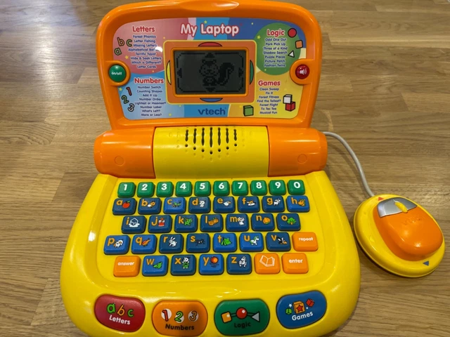 VTECH TOTE-AND-GO LAPTOP Plus Preschool Learning System Mouse Orange ...