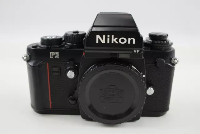 Nikon F3 HP SLR Vintage Film Camera Working Body Only w/ Original Body Cap