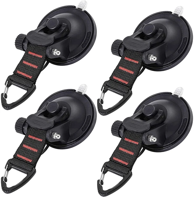 4 Pcs Saugnapf Befestigung Für Markise Am Wohnmobil Per Saugnapf-Camping Zubehör