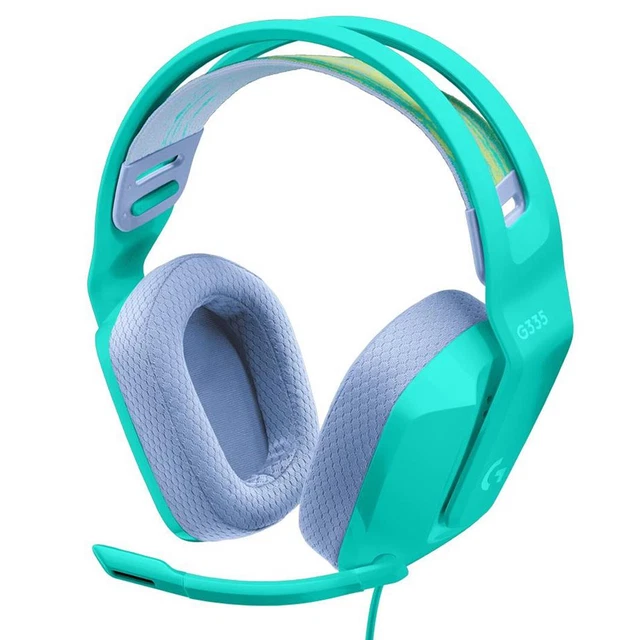LOGITECH G335 kabelgebundenes Headset mint Kopfhörer Headphones Mikrofon 3,5 mm