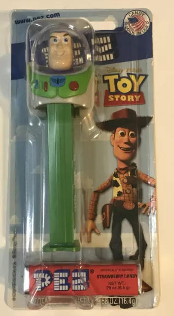 Pez Dispenser Disney's TOY STORY BUZZ LIGHTYEAR 2009 Collectible on card VG