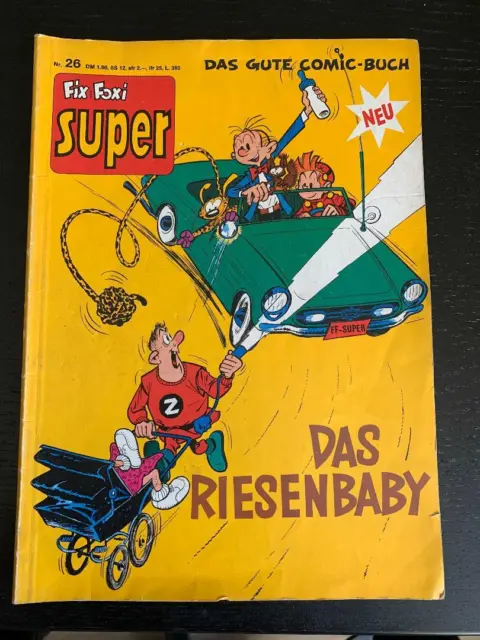 FIX und FOXI Super Nr. 26, Spirou - Das Riesenbaby Comic 1970