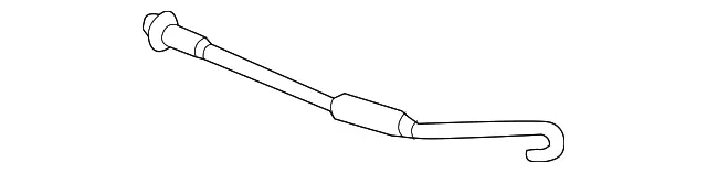 Genuine Nissan Rod Hood Support F5771-3WCMA