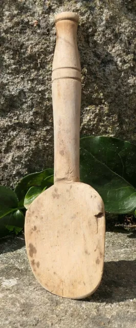 Ancienne Cuillere En Bois