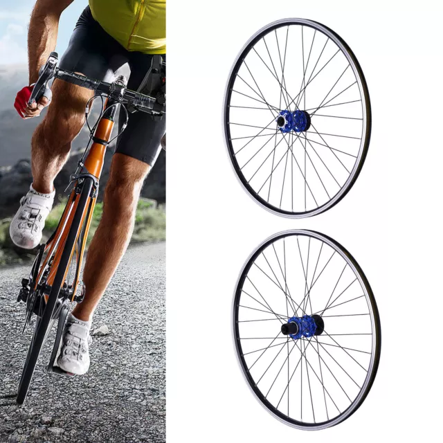 27.5" Wheelset Mountain Bike Aluminum Alloy Rim Disc Brake MTB Front+Rear Wheel