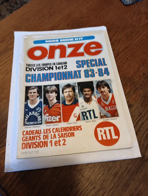 Magazine Onze Football Hors Série – Vintage Foot, Bon état