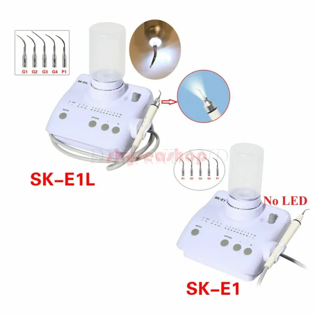 Electric Dental Ultrasonic Scaler LED/Non-LED Handpiece Bottles fit Cavitron EMS