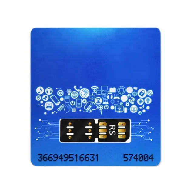 Heicard Unlock Chip Sim Nano Turbo Card For iPhone14/12mini/13/XR/11promax. C5V7 2