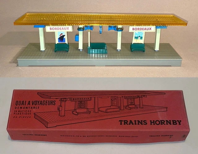 Boîte De Train Meccano Hornby – Quai à Voyageurs Démontable – Pièces Diverses O