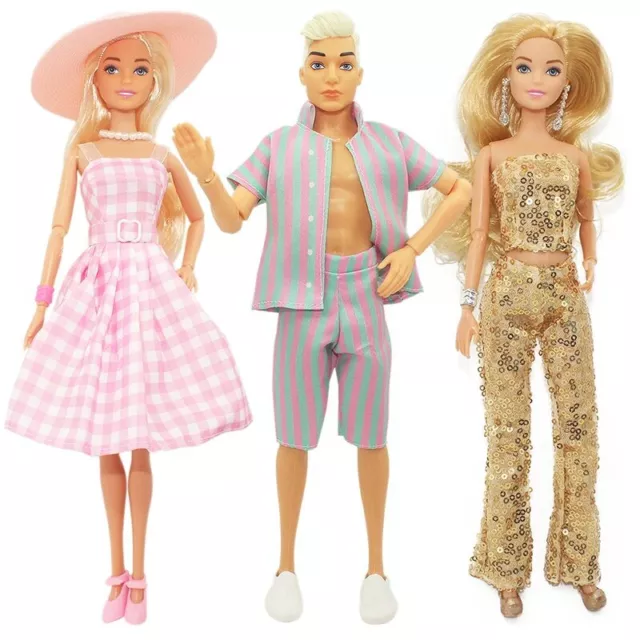 Movie Fashion Clothes Set For 11.5" Doll Outfits For Ken Boy Dolls 1/6 Kids Toys