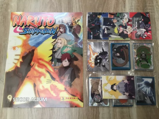 Blister cartes Naruto Shippuden - Pack démarrage Panini