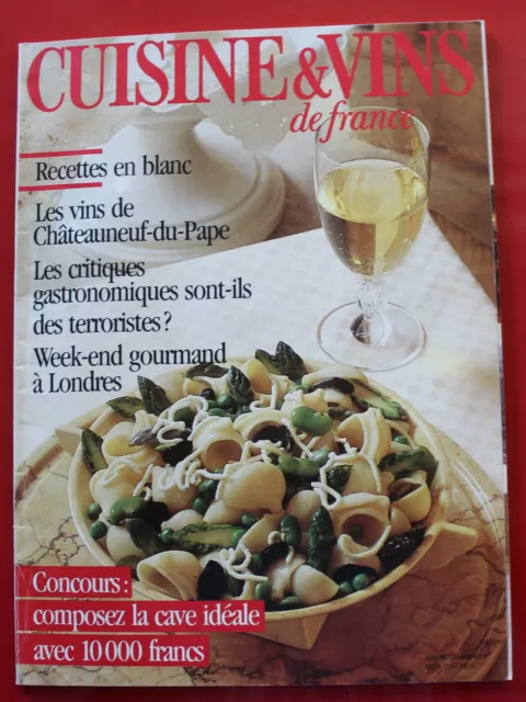 1986 "Cuisine & Vins de France" N°419 (1986)