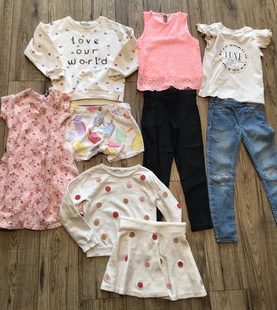 girls clothes 5-6 years bundle next River Island HM George FF ETC