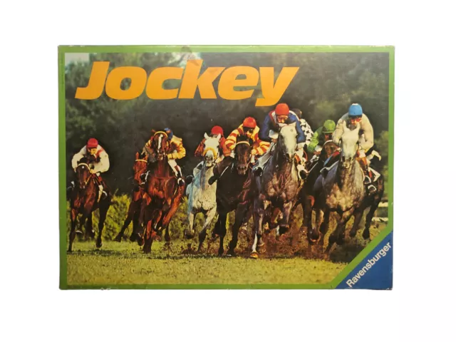 Jockey Spiel von Ravensburger Vollständig - 1977 vintage Brettspiel